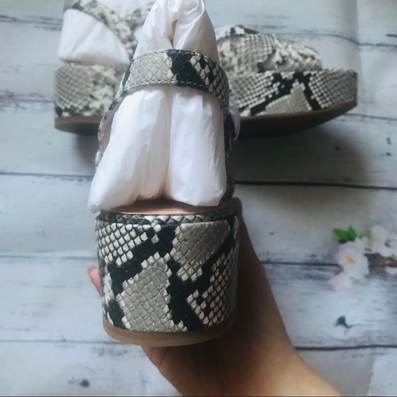 Kate Spade Bunton Leather Flatform Sandals Sz 8.5 - Picture 5 of 7